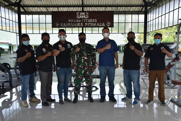 Atlit Lotus Gym Ikuti Ajang Big Big Body Contes Indonesia Perebutkan Trophy KSAD