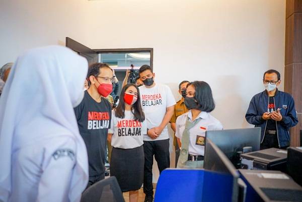 Menteri Dikbudristek Tinjau pelaksanaan PTM di Medan