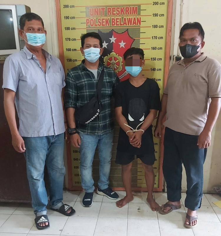 Perampok Picisan Dibekuk Petugas Polsek Belawan