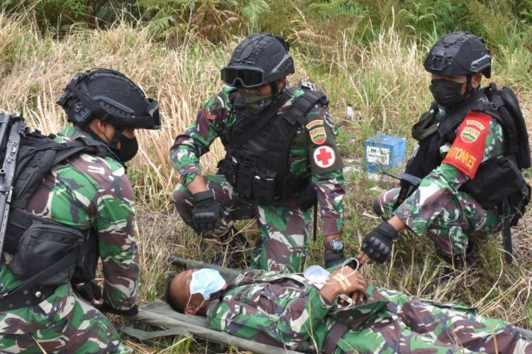Kakesdam I/BB : Latihan YTP Raider 100/PS, Prajurit Tonkes Diterjunkan BTCLS Harus Diasah
