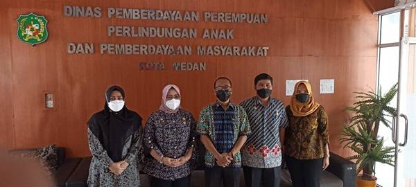 DP3AM Pemko Medan dan IOM Indonesia Jalin Kerjasama Cegah TPPO Pada Pengungsi