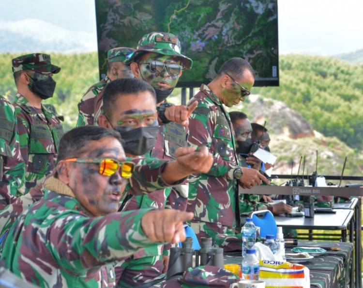 Dolok Panribuan Simalungun Disrbu 1500 Prajurit Kodam I/BB