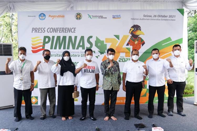 3.126 Mahasiswa dari 108 Perguruan Tinggi Siap Bertanding Pada PIMNAS Ke-34 di USU