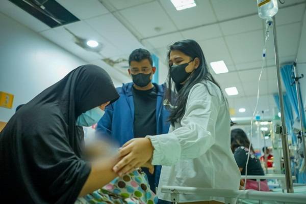 Bobby Beri Perhatian Besar untuk Kesembuhan Aiyla Adisty Hidayah