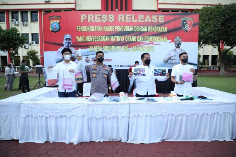 Dalam Waktu Singkat, Polda Sumut Ungkap Kasus Pembunuhan Sadis dan Pemerkosaan IRT