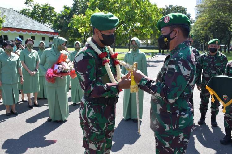 Upacara Sertijab Kasdam I/Bukit Barisan dan tradisi Korps Langsung Dipimpin Pangdam I/BB