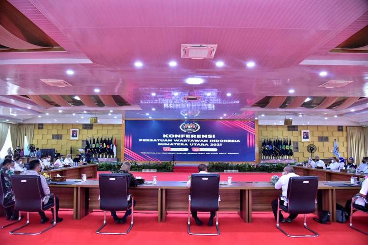 Konferensi PWI Sumut 2021, ini Harapan Gubernur Sumatera Utara