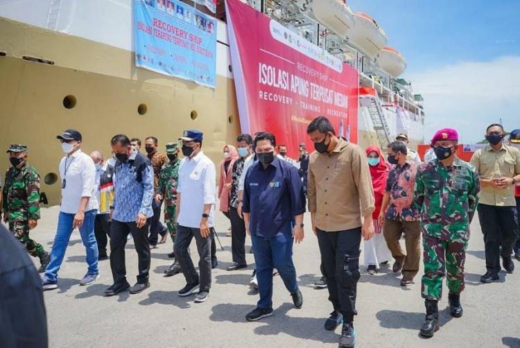 Bukti Bobby Nasution Berhasil Kendalikan Covid-19, Isoter KM Bukit Raya Dipulangkan