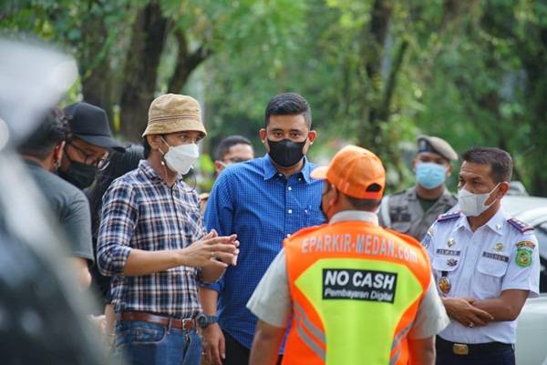 Terapkan E-Parking Bobby Nasution Pastikan PAD Langsung Masuk Kas Daerah