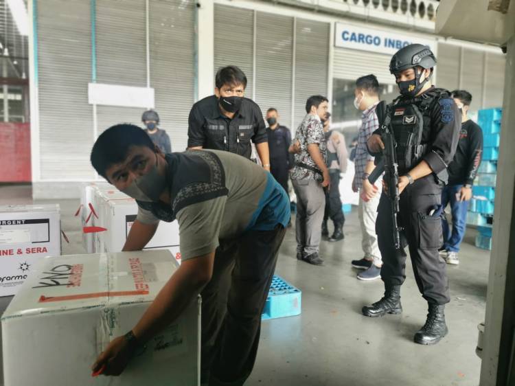 116 Ribu Dosis Vaksin Astrazeneca Kembali Tiba di Sumut