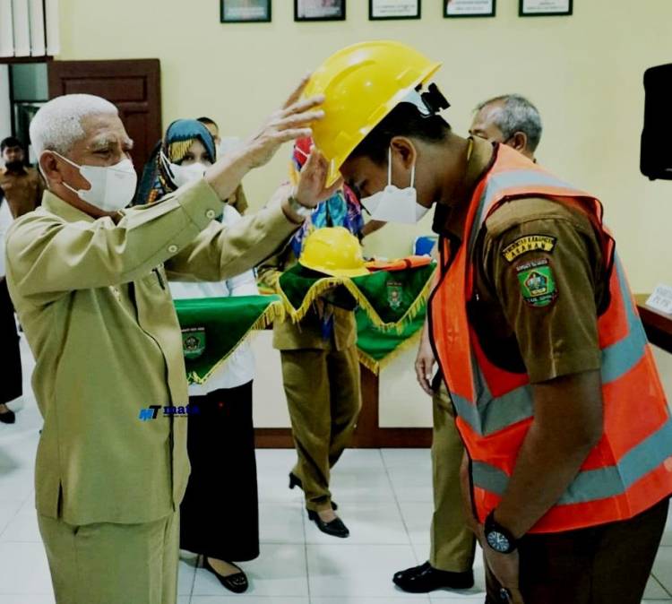 Pembekalan Dan Uji Sertifikasi Tenaga Kerja Konstruksi Dibuka Bupati Asahan