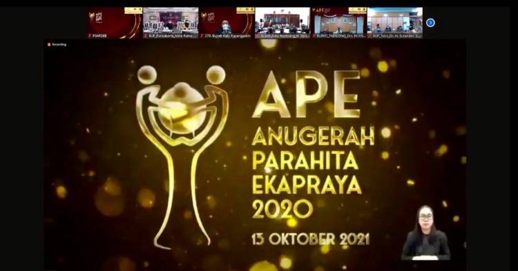 Pemko Medan Raih Penghargaan APE 2020