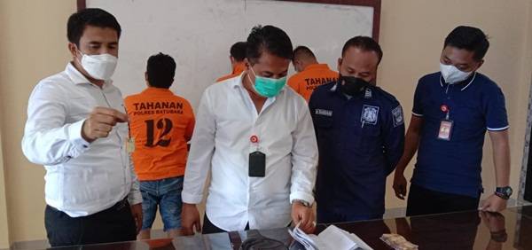 Resahkan Warga , Polres Batubara Amankan Mesin Judi Berikut Pemainnya
