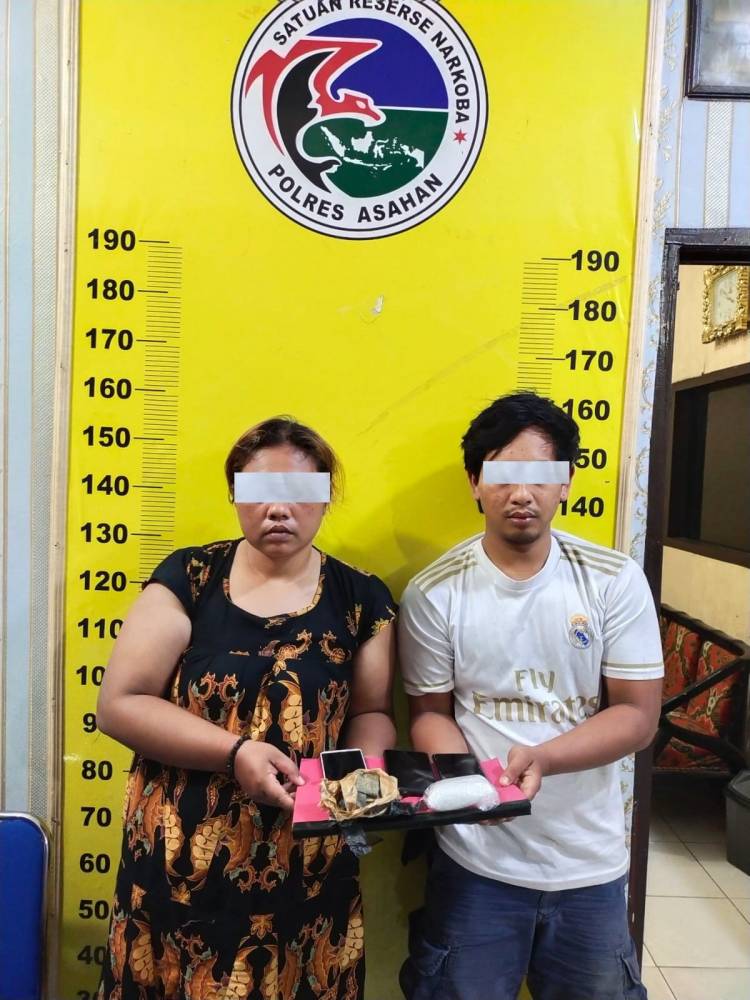 Undercover Buy, Polres Asahan Ringkus Sepasang Pengedar Narkoba
