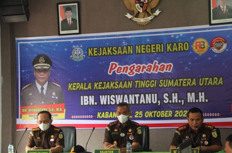 Kajati Sumut Apresiasi Kajari Karo Fajar Syah Putra