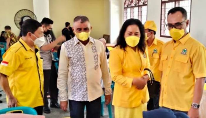 Partai Golkar Sumut Gelar Vaksinasi Massal di Deli Serdang