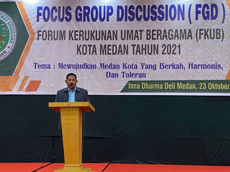Rahudman: Kerukunan Umat Beragama Modal Kota Medan