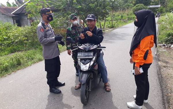 Hari Sumpah Pemuda, Petugas Gabungan Tetap Gencar Gelar Operasi Yustisi di Tapsel