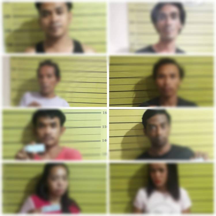 GKN, Ditresnarkoba Poldasu Ringkus 8 Pelaku Dari Lorong 7 Brayan
