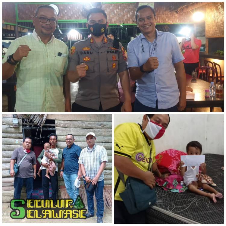 Sedulur Selawase Apresiasi Kepedulian Kapolres Langkat pada Penderita Tumor Mata