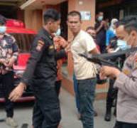 Senjata Polri, Nyaris Jatuh Ketangan ODGJ Sedang Jaga Mesin ATM