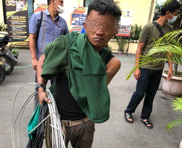 Gagalkan Aksi Pencurian Kabel, PLN : Terima Kasih Warga Bintang Terang