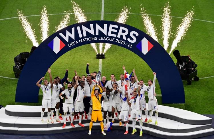 Timnas Prancis Juara UEFA Nations League 2020-2021 Usai Bungkam Spanyol 2-1