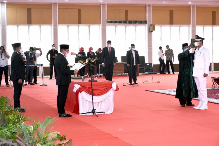 Rizky Yunanda Sitepu Resmi Jadi  Wawako Binjai, Gubsu Ingatkan Hal Ini