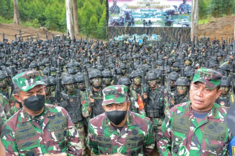 Kesejahteraan Yang Paling Hakiki Bagi Prajurit Adalah Latihan
