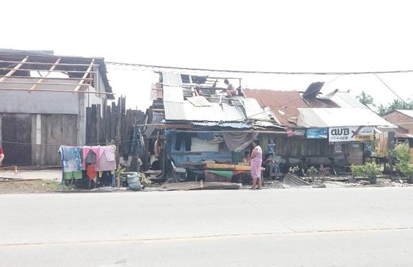 Puluhan Rumah Warga di Medan Utara Hancur Diterjang Puting Beliung