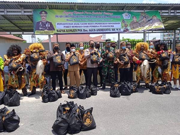 Pekerja Senin di Asahan Peroleh Bantuan Kabareskrim