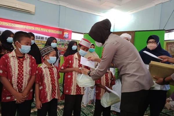 Kapolres Padangsidimpuan Ajak Personil Teladani Akhlak Nabi Muhammad SAW