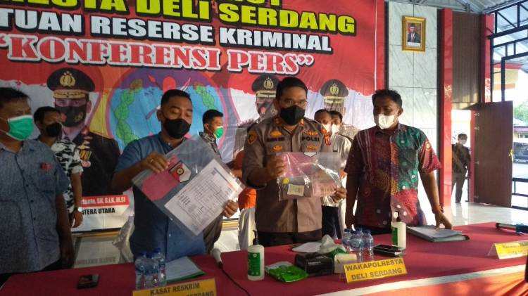 Warga Deli Tua Palsukan Hasil Tes PCR di Bandara KNIA Jadi Tersangka