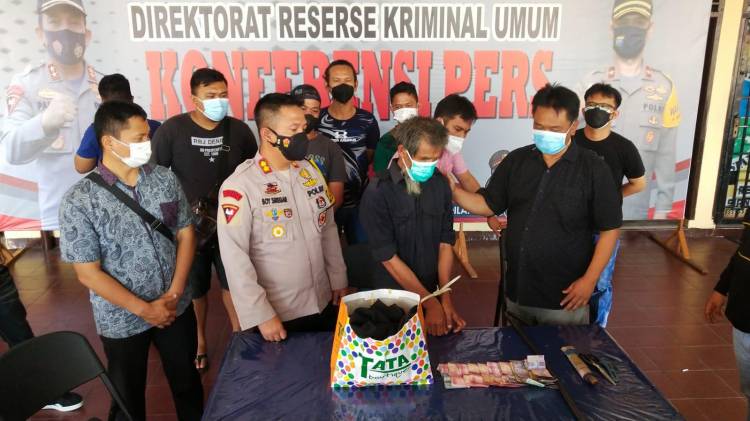 Kapolres Boy Siregar, Ungkap Motif Pelaku Tewasnya Anak Pengusaha Toko Besi di Jalan Sutomo Siantar