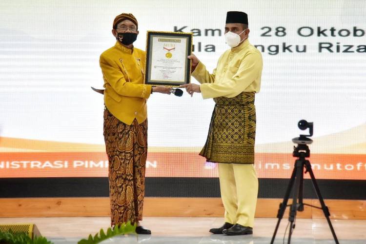 Pemprov Sumut Raih Dua Rekor MURI
