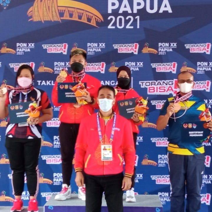 PON XX Papua 2021 : Kanit 1 Jibom Detasemen Gegana Sat Brimob Polda Sumut Raih Medali Perunggu