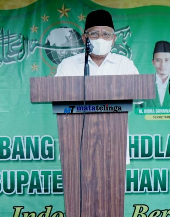 Bupati Asahan Ingatkan Covid 19 Belum Usai Pada Pembukaan Konfercab XVI NU