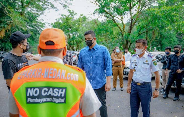 Selamatkan PAD Parkir, Bobby Nasution Ciptakan E-Parking