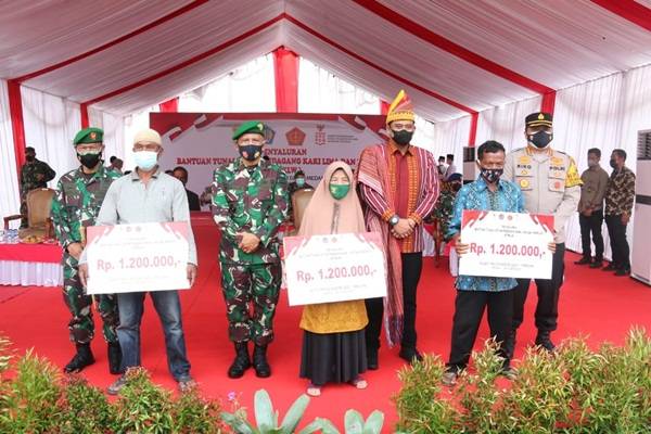 Disalurkan Kodim 0201/Medan, 6 Ribu Warga Peroleh Bantuan Rp1,2 Juta