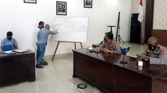 Ini Penjelasan Ketua DPC Projo Karo Di Kantor Polres Karo-Kabanjahe