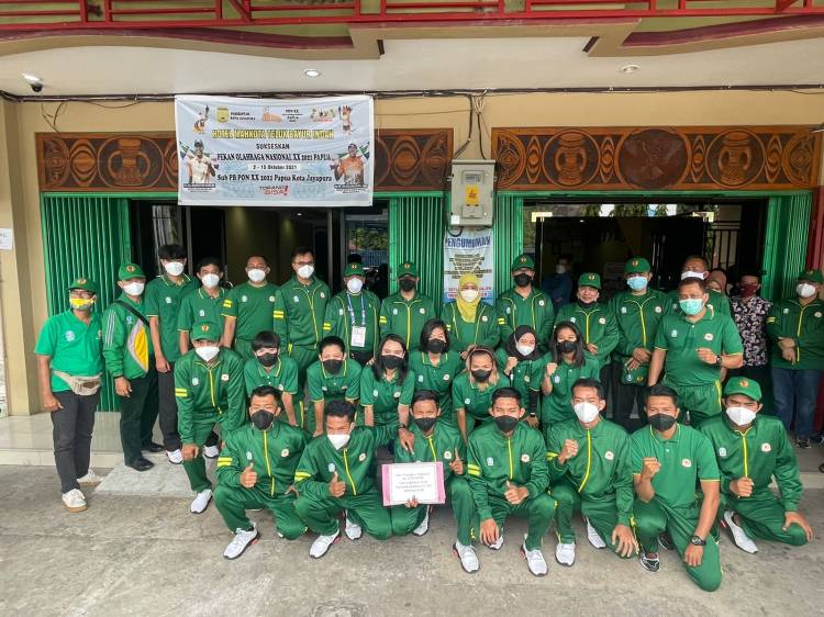 Atlet Jatim Yang Berlaga di PON XX Papua,  dapat Dukungan dari Forkopinda