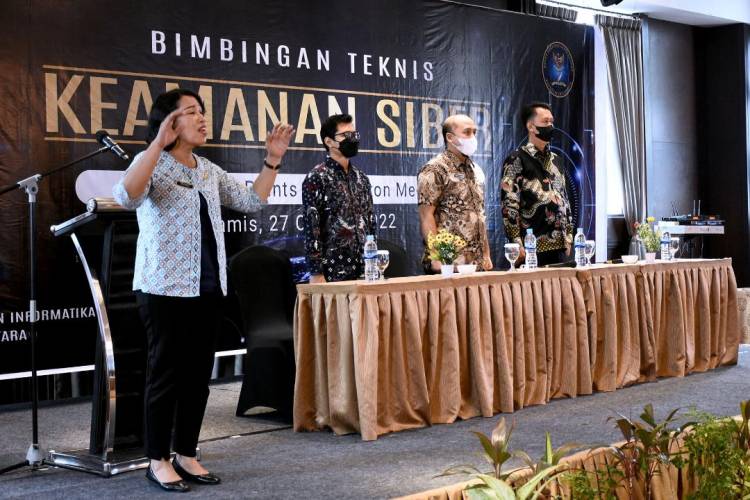 Dinas Kominfo Sumut Gelar Bimtek Keamanan Siber
