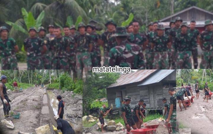 Warga Masyarakat Sei Kepayang Timur Berikan Apresiasi Kepada TNI AD