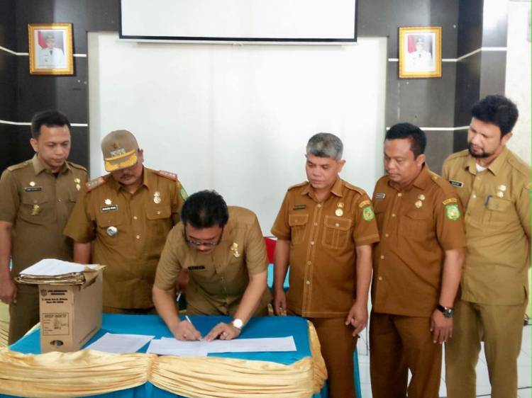 Arsip Kecamatan Medan Denai di Alihmediakan Dalam Format Digital