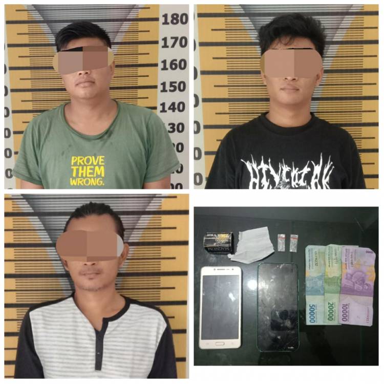 Rondokkan Sabu Di Bawah Kaki Meja  3 Sekawan Di Rondokkan Polisi Dalam Sel