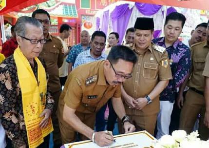 Bupati Labuhanbatu Selatan Resmikan Klenteng Hok Tek Bio Cikampak