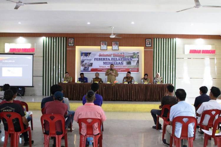 Dinas Perindustrian Gelar Pelatihan Mengelas di Medan Belawan