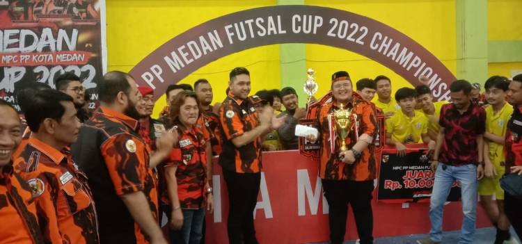 Turnamen Futsal MPC PP Kota Medan Berjalan Sukses