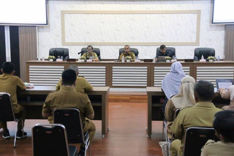 DLH Kota Medan Gelar Rapat Hasil Kajian Sampah Di Kota Medan