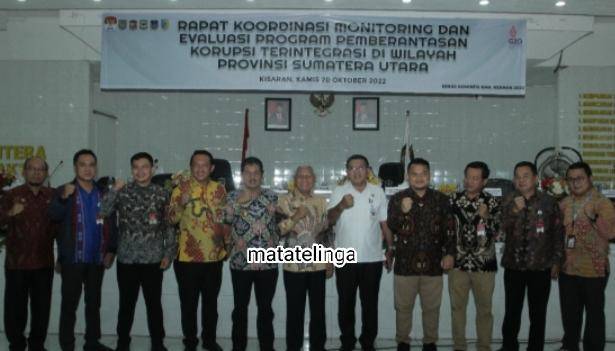 Rakor Monitoring dan Evaluasi Program Pemberantasan Korupsi di Asahan
